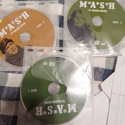 3  VINTAGE M*A*S*H  DVD'S