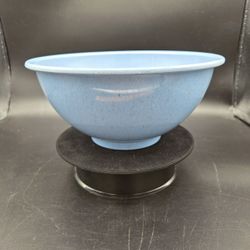 Vintage Texas Ware Style A-118 Blue Confetti Melmac Mixing Bowl 10" USA