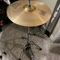 Sabian Hi Hats With Stand