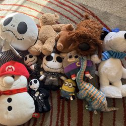 Stuffed Animals Plush Disney Nightmare Before Christmas Jack Skellington 