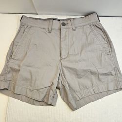 Abercrombie & Fitch All Day Shorts – Size 29 – Gray – Made in India