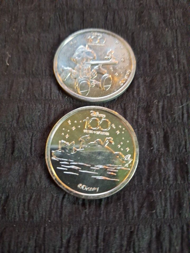 Disney 100th Anniversary Collector Coins Disneyland