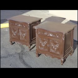 Rose Carved - Nightstands