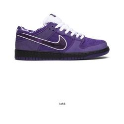 Purple Lobster Dunks Size 10 Men 