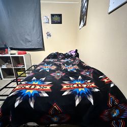 Twin Size Mattress with Correct Bed Frame