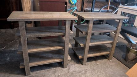 2 nightstands or end tables