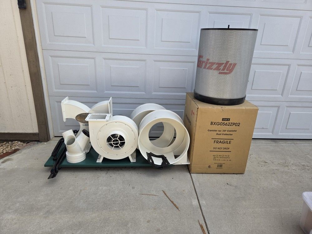Grizzly Dust Collector, Brand New ,Never Used