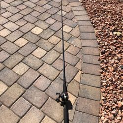 Left Handed Bait-casting Rod & Reel