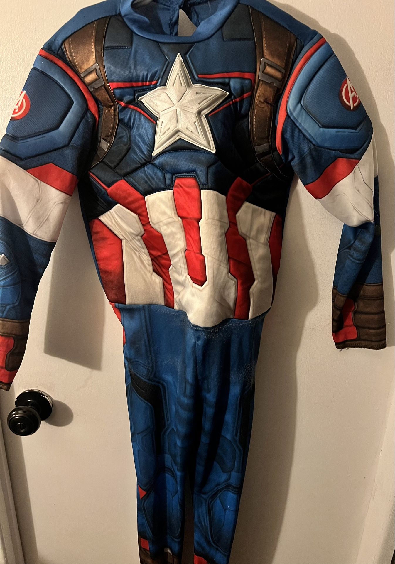 Captain America Boy Costume 