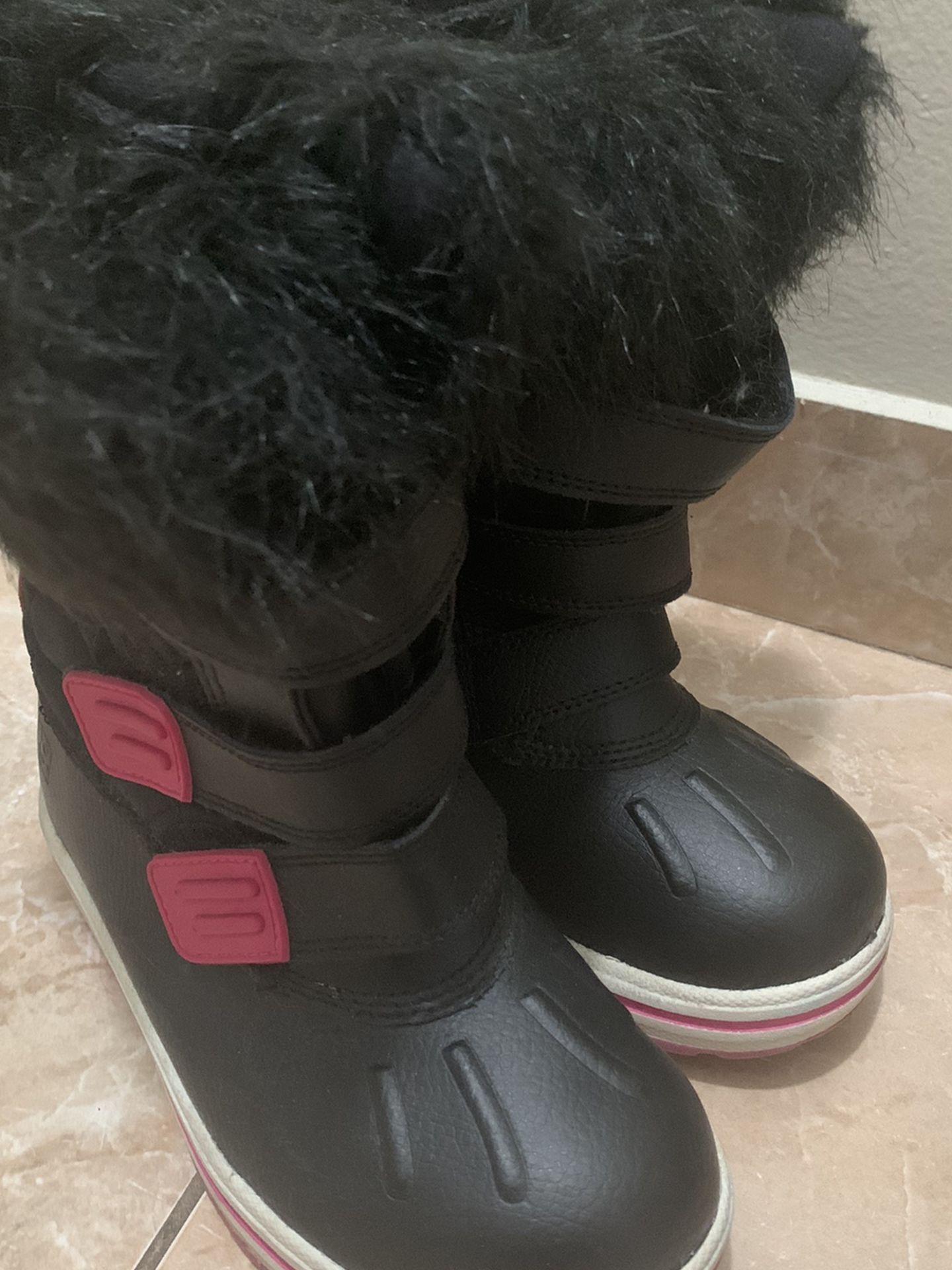 Girls Winter Boots, Size 12