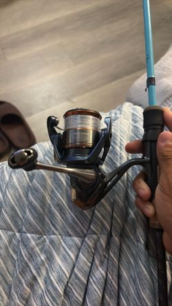 SHIMANO nasci fd 2500 spinning reel/shimano glf spinning rod