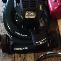 Craftsman Mulcher mower.