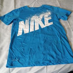 Nike Dri-Fit Athletic Blue T-Shirt