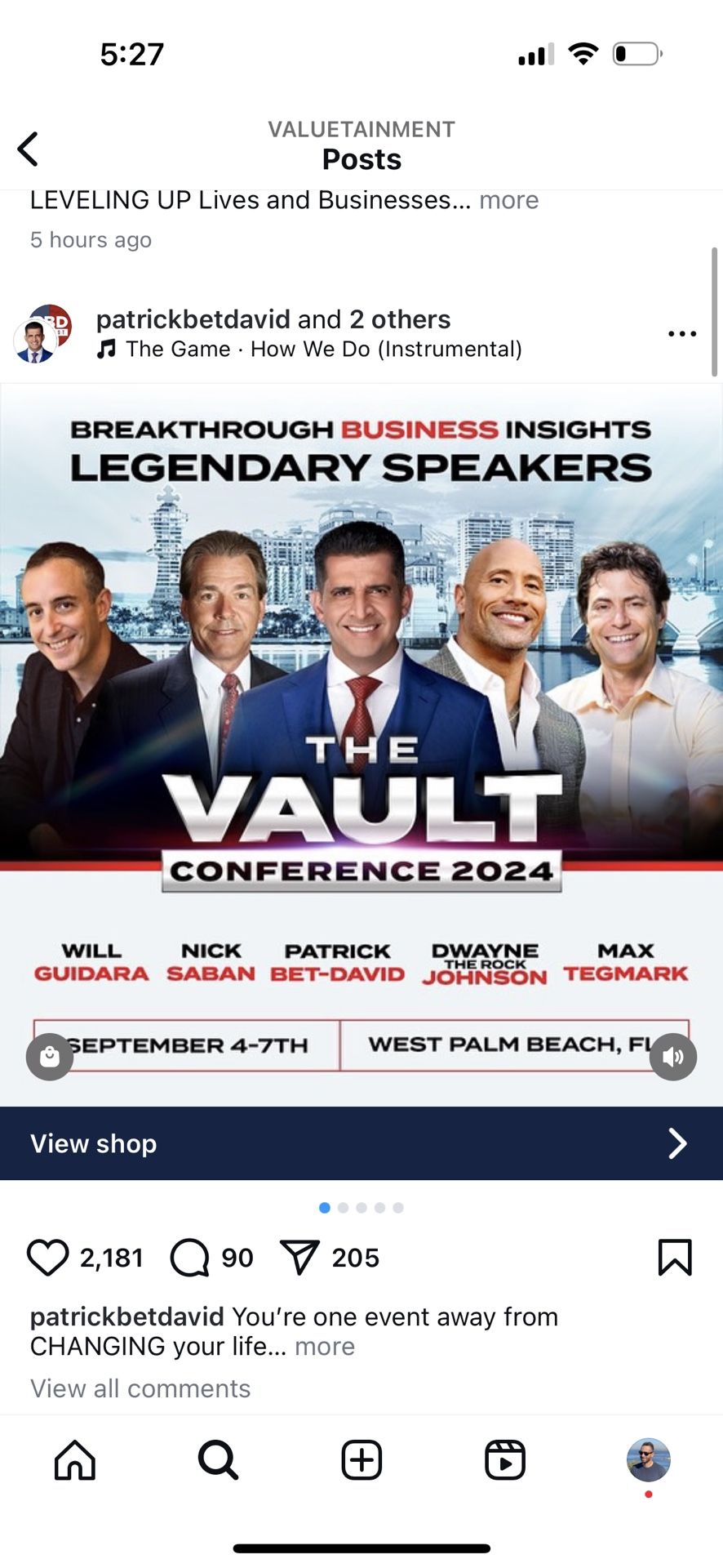 The Vault Tickets