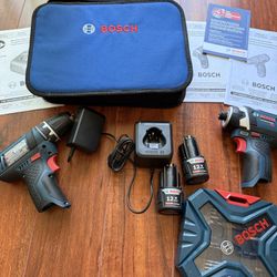 Bosch drill set