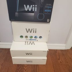 Nintendo Wii Box And Trays Only Empty Box And Trays great for retro game collector

Look at my profile for more video game stuff for sale for various 