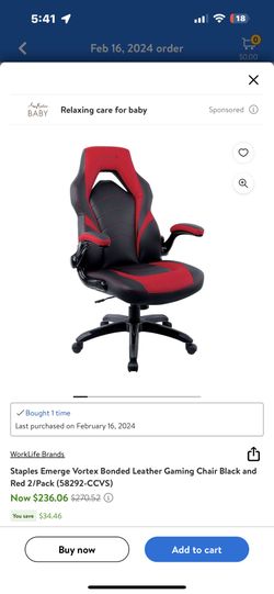 Gaming Chair Black And Red
