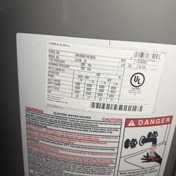 Electric water heater Rheem 30 gallons