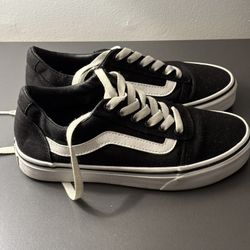 Black Vans Size 6 Woman’s Or Kids 4.5 