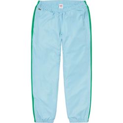 Supreme x Lacoste Track Pants Light Blue size Medium