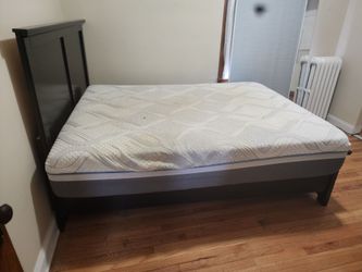 Queen bed and mattress