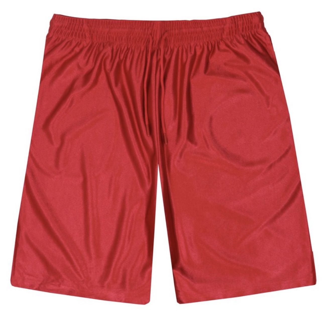 Jump Start Men’s Moisture Red Basketball Athletic Shiny shorts 2XL