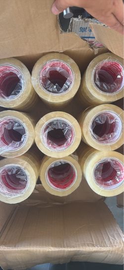 55 pack packing Clear tape