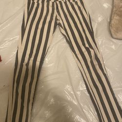 Black And White Pants 