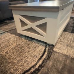 Custom Built Coffee Table w/Storage