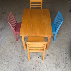 Wooden Kids Table