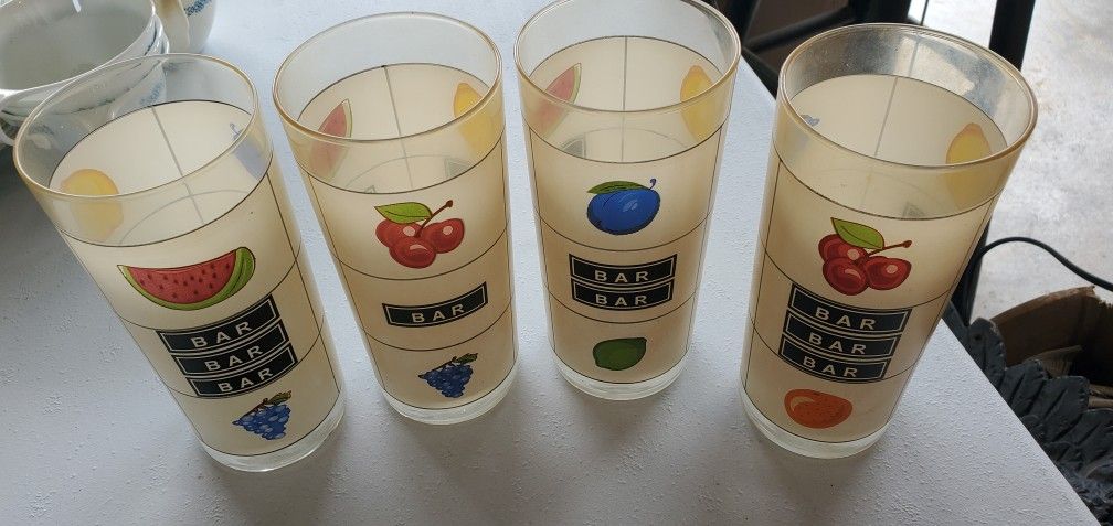 Vintage Bar Glasses
