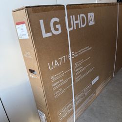 New Unopened 65’ TV 
