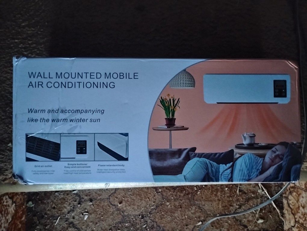 Portable Wall Mount Heat& Air Cooler