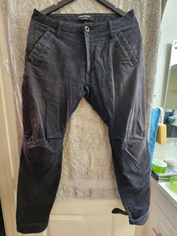 Dainese Chino Tex Trousers Black Size 33 men's