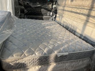 Queen Mattress  And Box Springs 