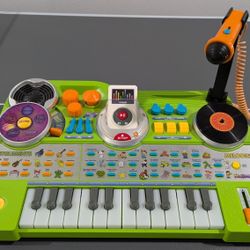 VTech KidiJamz Studio - Keyboard DJ Recording Green Kids Ages 3-6 $50
