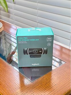 Logitech c922 pro hd stream webcam