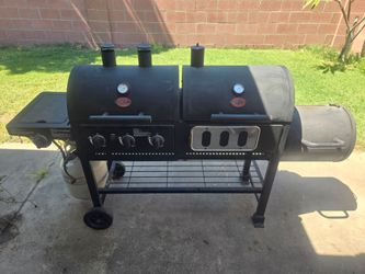 Char-Griller Duo 5750 BBQ with Sidebox
