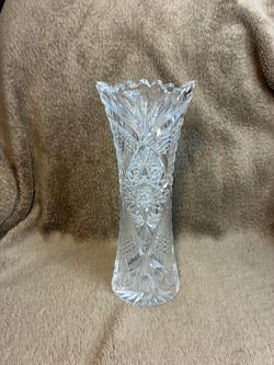 Beautiful vintage Crystal Vase