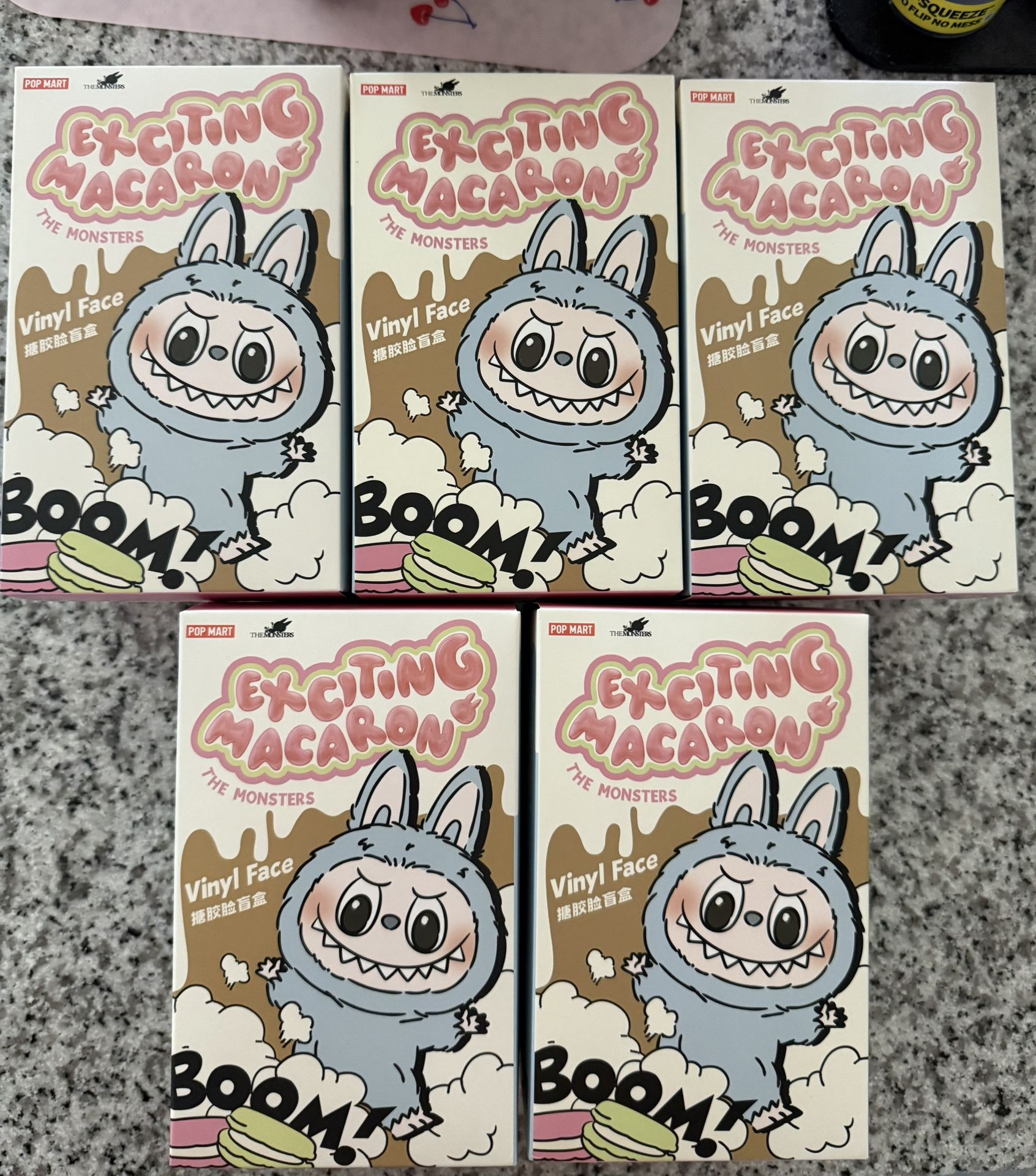 UNOPENED Popmart Labubu Excited Macaron
