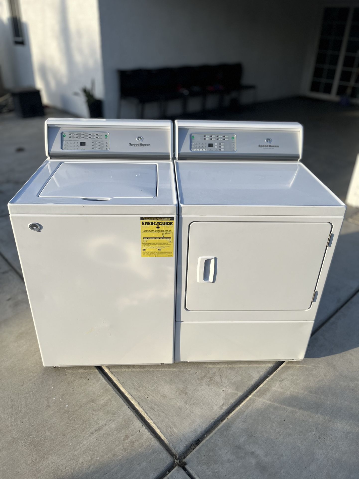 Speed Queen Washer And Gas Dryer • Free Local Delivery