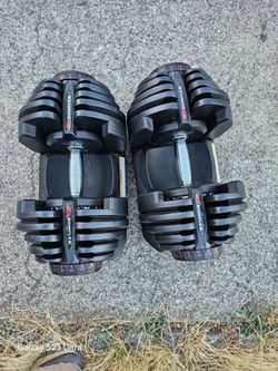 Bowflex Dumbells 10-90