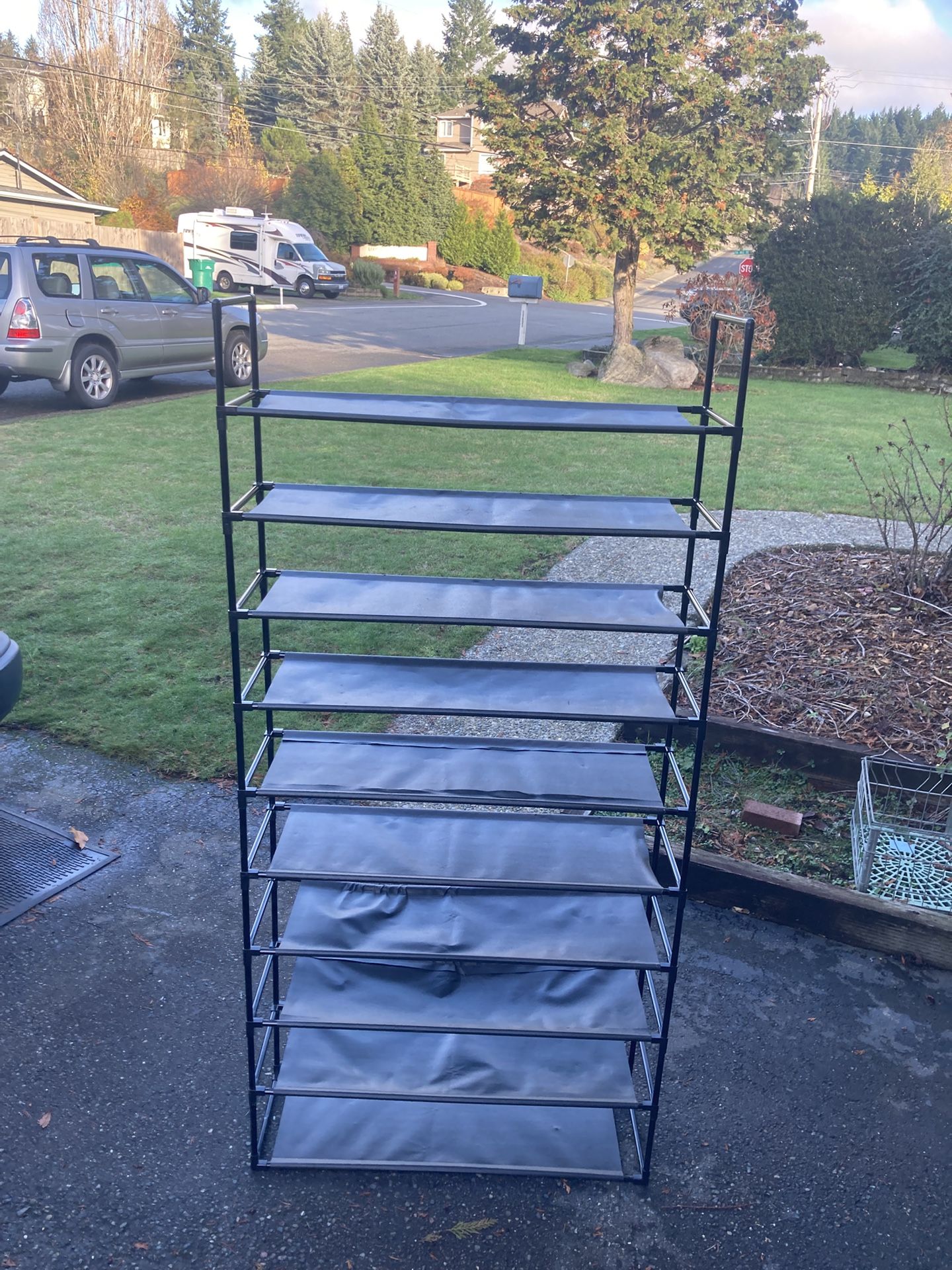 Shoe Storage, 10 Shelves, Adjustable, Delivery