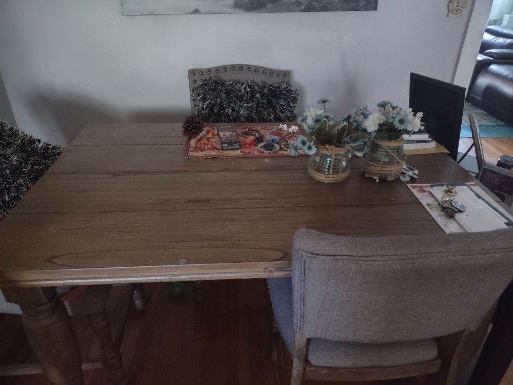 Ashley Dining Table Set - Four Chairs