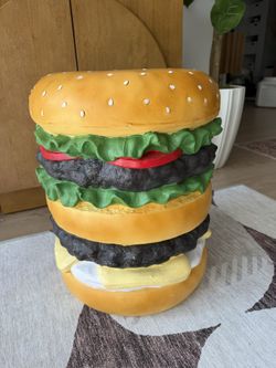 Giant Hamburger Stool/decor