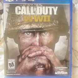 Call Of Duty WW2 Game (PS4)