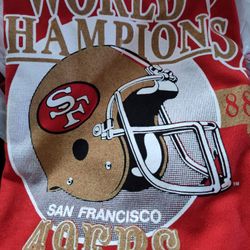 Brand New Vintage Large San Francisco 49er Sweatshirt!