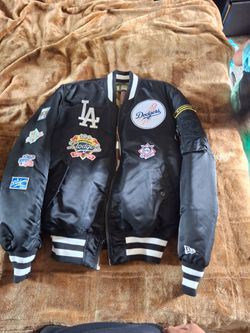 reversable Dodgers bomber jacket Size Medium