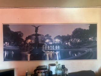 Bethesda Fountain Central Park Panoramic Wall Art
