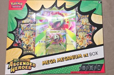 Pokemon Ascended Heroes Mega Meganium ex Box